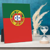 Vlag van Portugal Fotoplaat (Zijkant)
