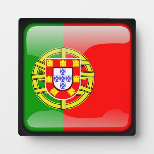 Vlag van Portugal Fotoplaat (Voorkant)