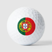 Vlag van Portugal Golfballen (Voorkant)