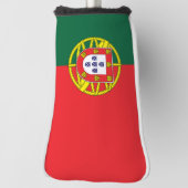 Vlag van Portugal Golfheadcover (Draai 90)