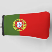 Vlag van Portugal Golfheadcover (Voorkant)