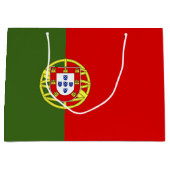 Vlag van Portugal Groot Cadeauzakje (Voorkant)