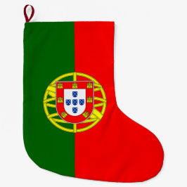Vlag van Portugal Grote Kerstsok