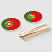 Vlag van Portugal Handwaaier (Niet-gemonteerd)