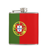 Vlag van Portugal Heupfles (Voorkant)