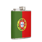 Vlag van Portugal Heupfles (Rechts)