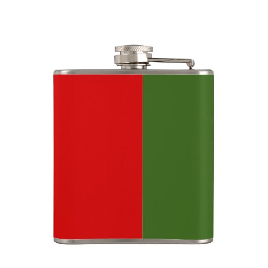 Vlag van Portugal Heupfles (Achterkant)