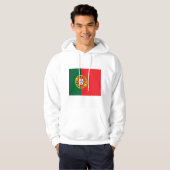 Vlag van Portugal Hoodie (Voorkant volledig)