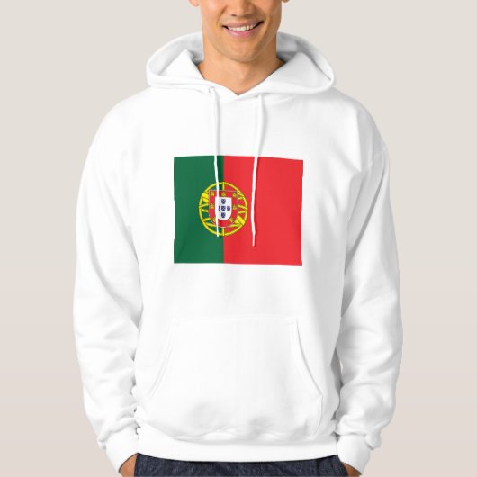 Vlag van Portugal Hoodie (Voorkant)