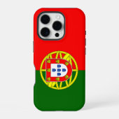 Vlag van Portugal iPhone Hoesje (Achterkant)
