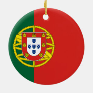 Vlag van Portugal Keramisch Ornament