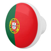 Vlag van Portugal Keramische Knop (Rechts)