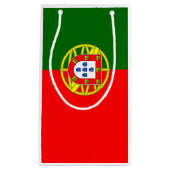 Vlag van Portugal Klein Cadeauzakje (Voorkant)