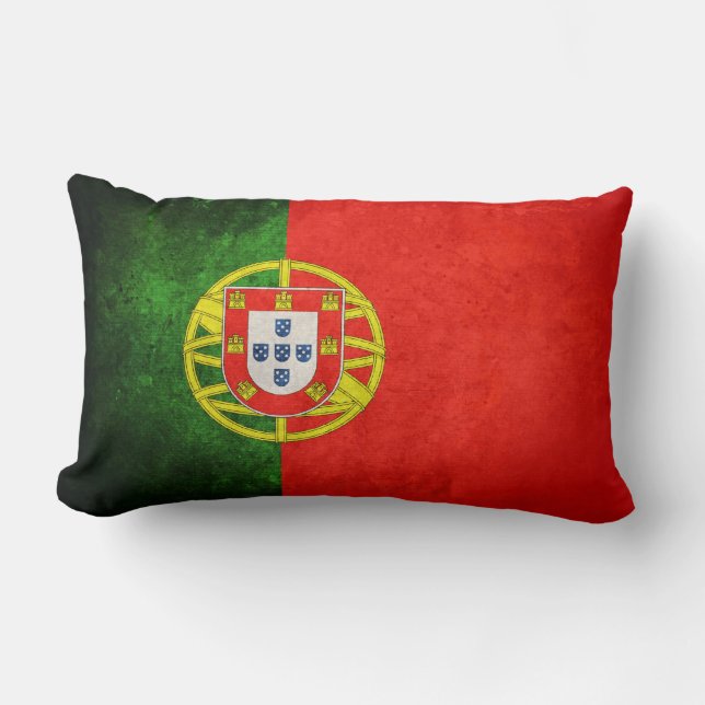 Vlag van Portugal Kussen (Voorkant)