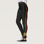 vlag van Portugal Leggings (Links)