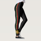 vlag van Portugal Leggings (Rechts)