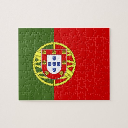 Vlag van Portugal Legpuzzel (Horizontaal)