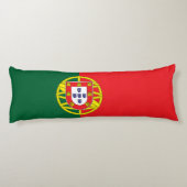 Vlag van Portugal Lichaamskussen (Achterkant)