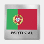 Vlag van Portugal Magneet (Voorkant)
