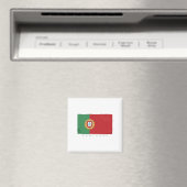 Vlag van Portugal Magneet (Insitu (Vaatwasser))