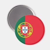 Vlag van Portugal Magneet (Voorkant / Achterkant)