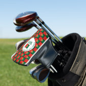Vlag van Portugal MONOGRAM Putter Golfheadcover (Insitu)