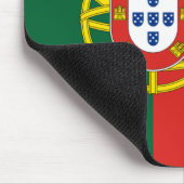 Vlag van Portugal Muismat (Hoek)