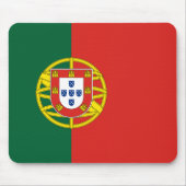 Vlag van Portugal Muismat (Voorkant)