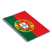 Vlag van Portugal Notitieboek (Rechterzijde)
