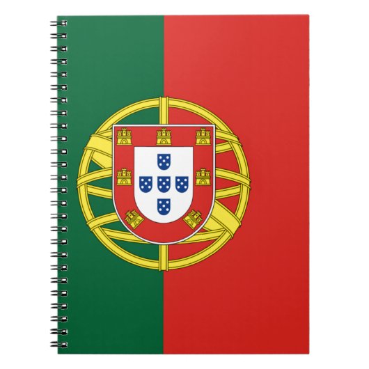 Vlag van Portugal Notitieboek (Voorkant)