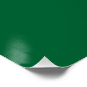 Vlag van Portugal Perfect Poster (Hoek)