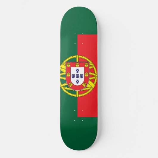 Vlag van Portugal Persoonlijk Skateboard (Voorkant)
