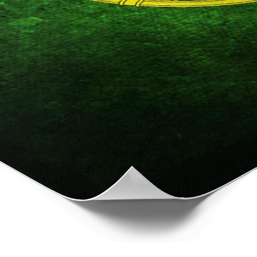 Vlag van Portugal Poster (Hoek)