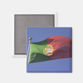 Vlag van Portugal RF) Magneet (Voorkant / Achterkant)