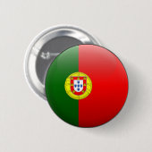 Vlag van Portugal Ronde Button 5,7 Cm (Voorkant /achterkant)
