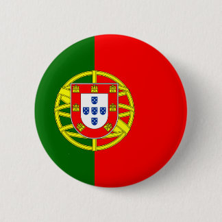 Vlag van Portugal Ronde Button 5,7 Cm