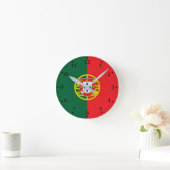 Vlag van Portugal Ronde Klok (Huis)