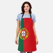 Vlag van Portugal Schort (Gedragen)