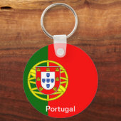 Vlag van Portugal Sleutelhanger (Voorkant)
