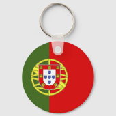 Vlag van Portugal Sleutelhanger (Voorkant)