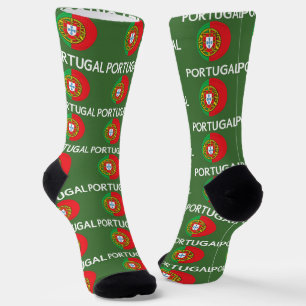 Vlag van Portugal Sokken