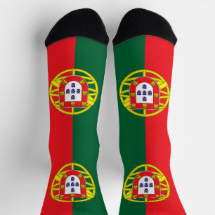 Vlag van Portugal Sokken