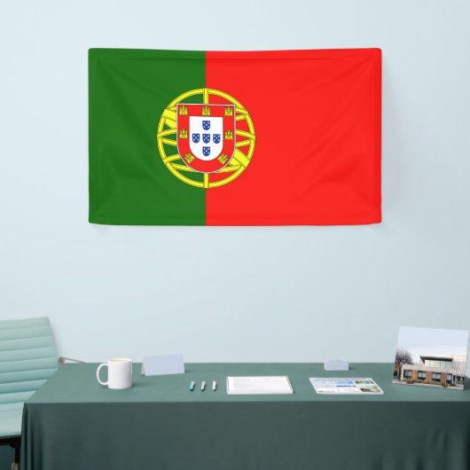 Vlag van Portugal Spandoek (Beurs)