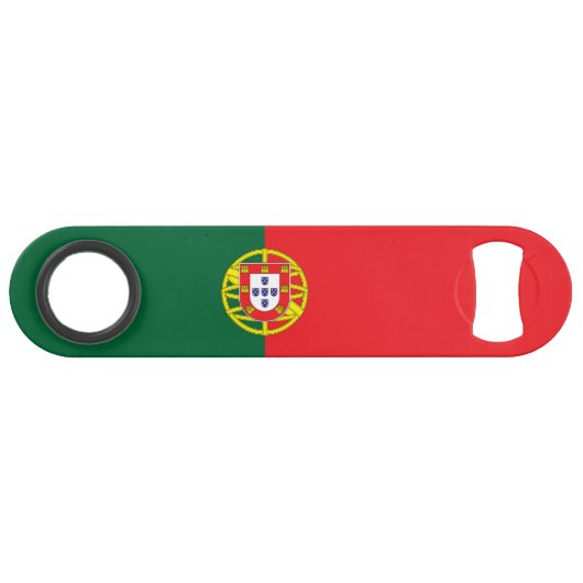 Vlag van Portugal Speed Flessenopener (Voorkant (Horizontaal))