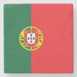 Vlag van Portugal Stenen Onderzetter