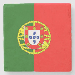 Vlag van Portugal Stenen Onderzetter