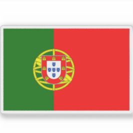 Vlag van Portugal Sticker