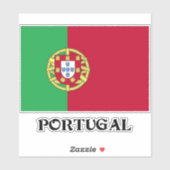 Vlag van Portugal Sticker (Vel)