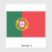 Vlag van Portugal Sticker (Vel)
