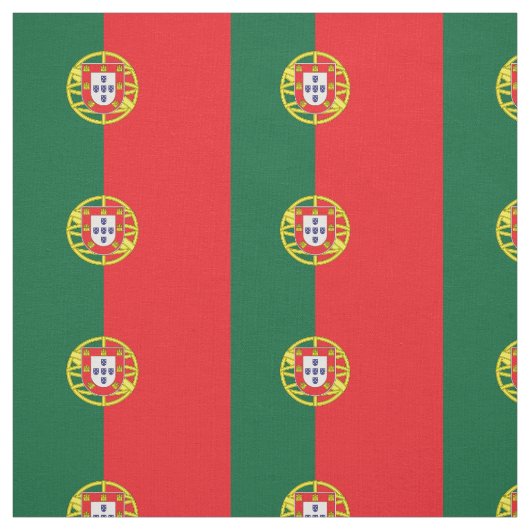 Vlag van Portugal Stof (Swatch)